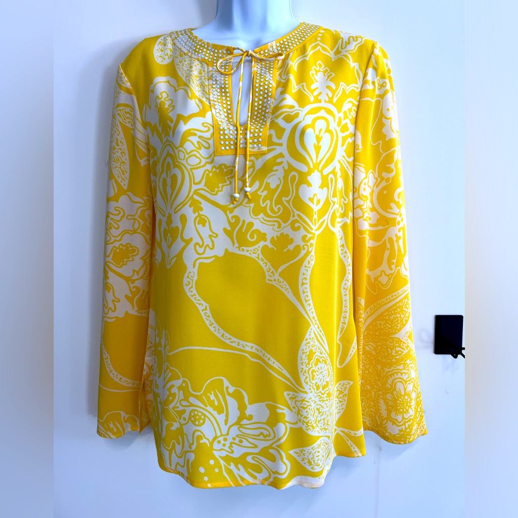 St. John Soca Tunic Top